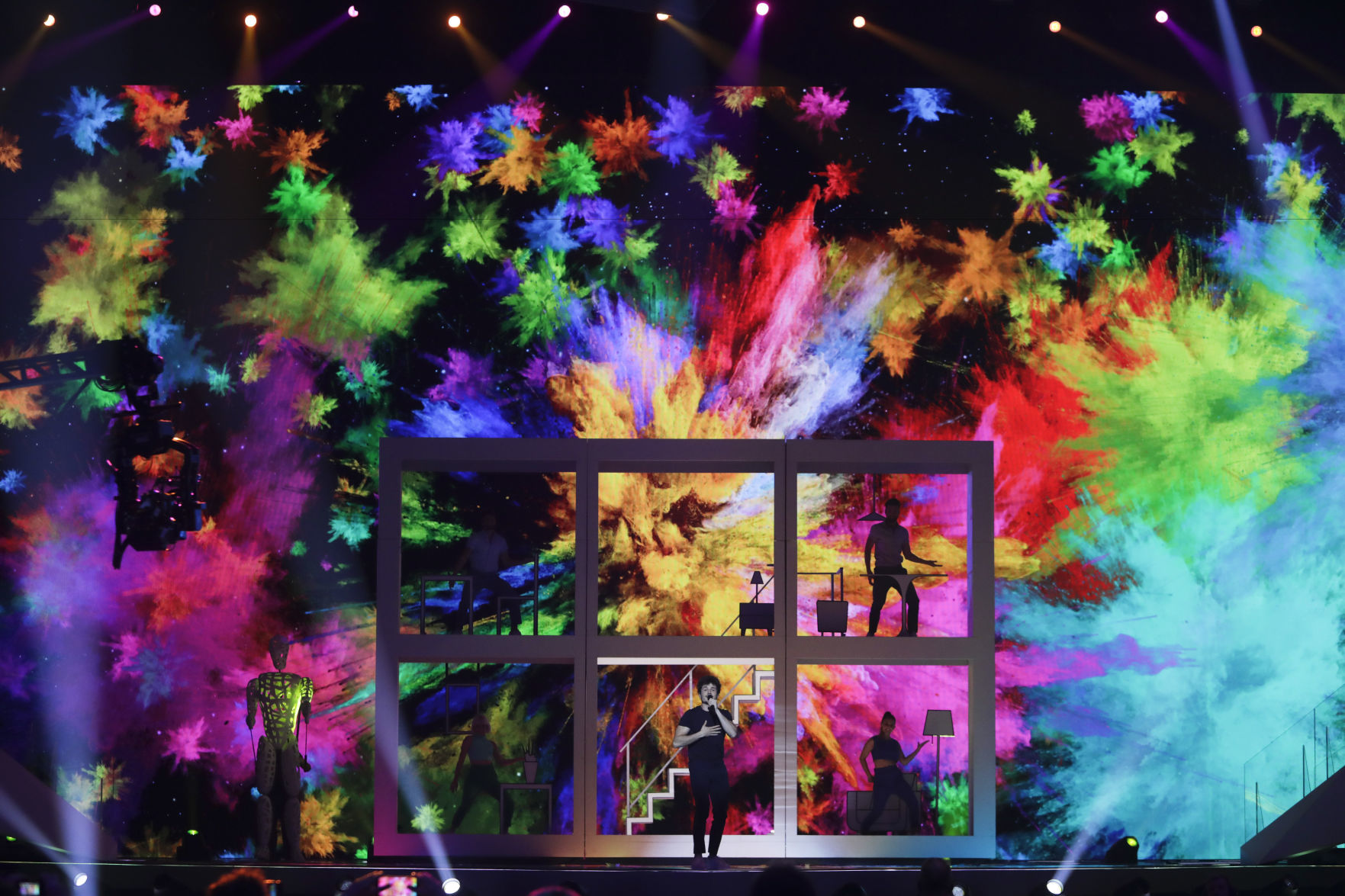 APTOPIX Israel Eurovision Song Contest
